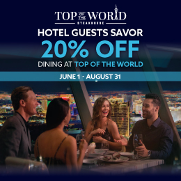 Top of The World Hotel Guests Savor